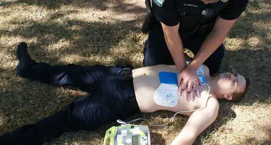 INCREASE CARDIAC ARREST OUTCOMES BY UPDATING POLICE DISPATCH PROTOCOLS