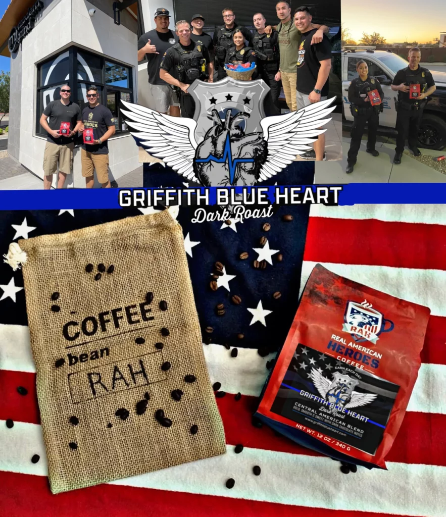 Griffith Blue Heart Dark Roast Coffee